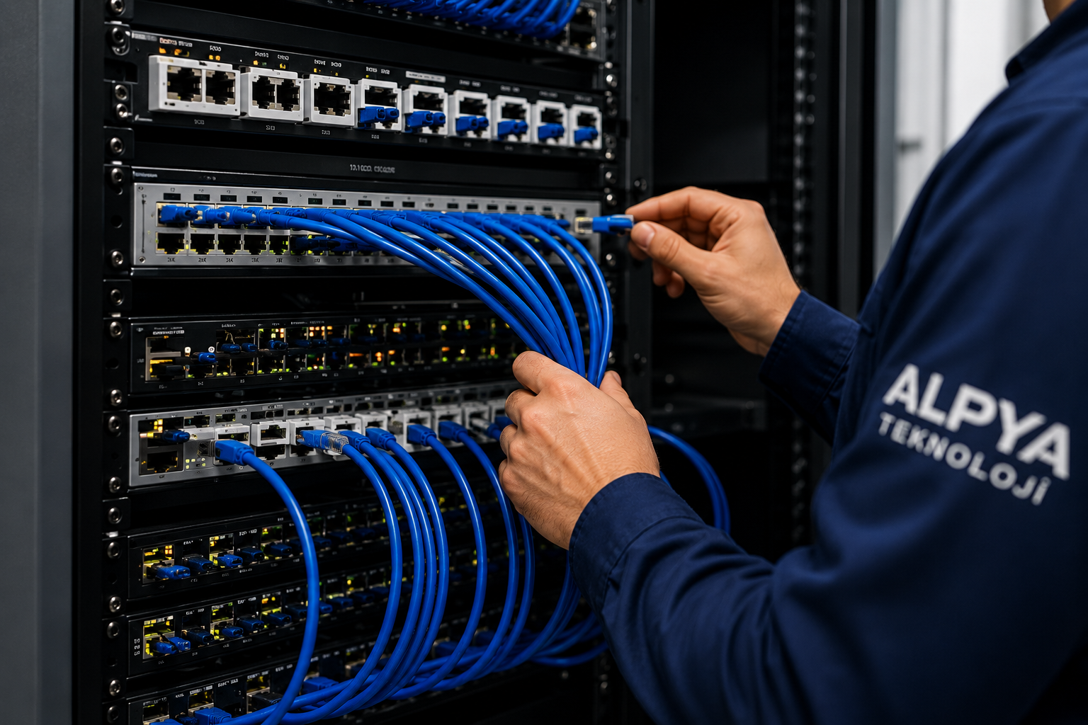 ALPYA Teknoloji network altyapı kurulumu