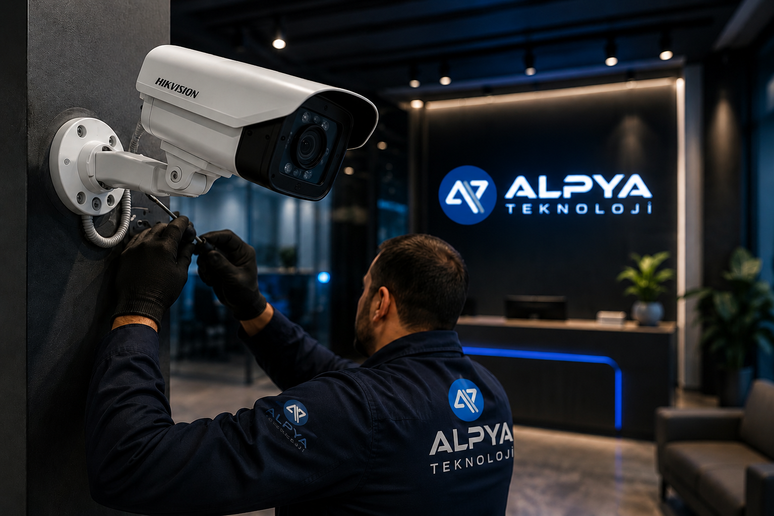 ALPYA Teknoloji profesyonel güvenlik kamera sistemleri